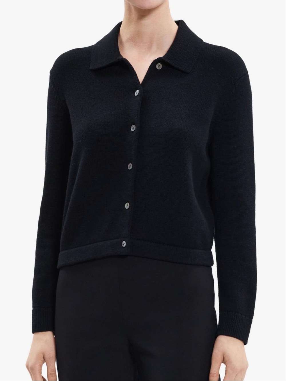 Theory cotton cashmere sweater size small